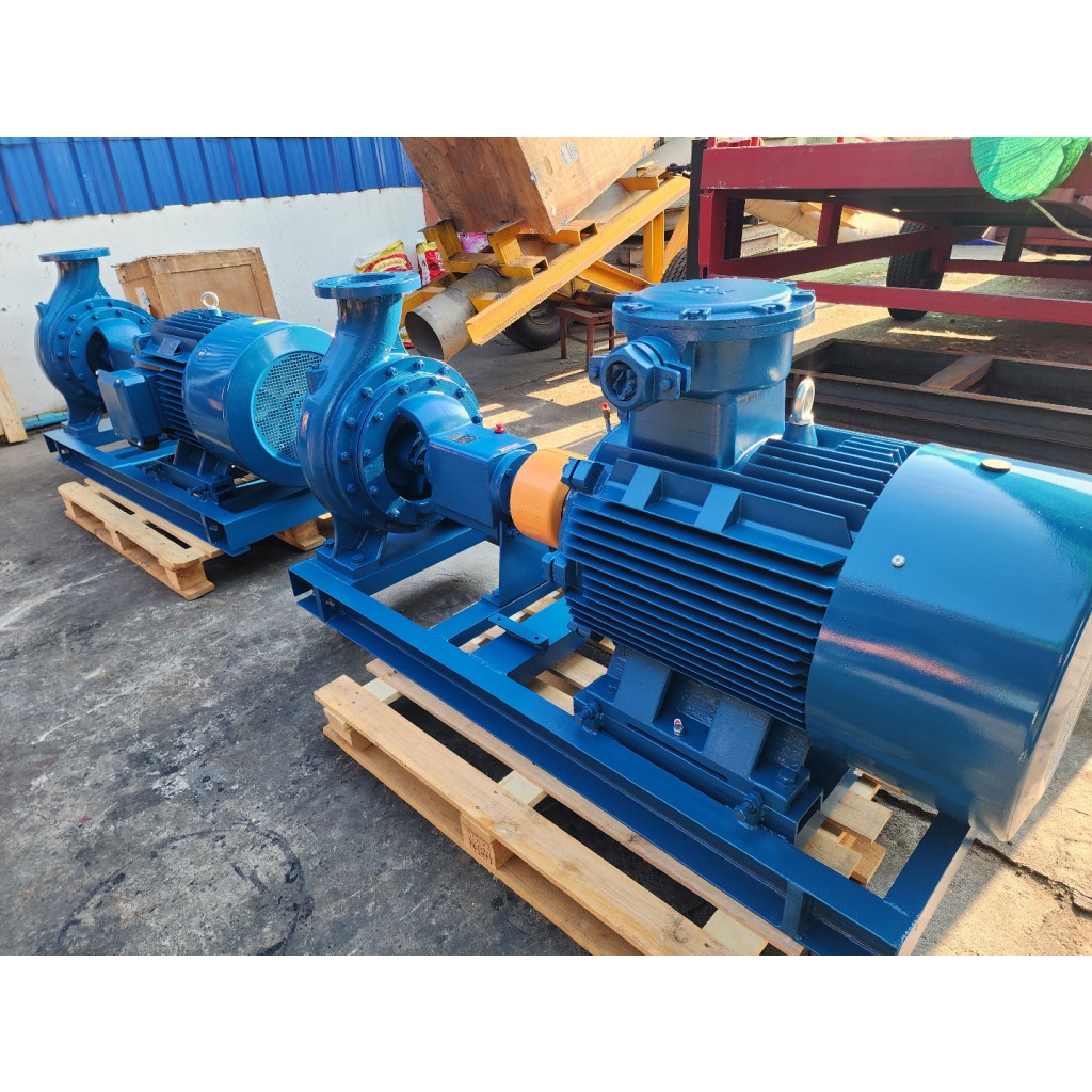 ปั๊มน้ำมอเตอร์ไฟฟ้า 8 นิ้ว End Suction pump