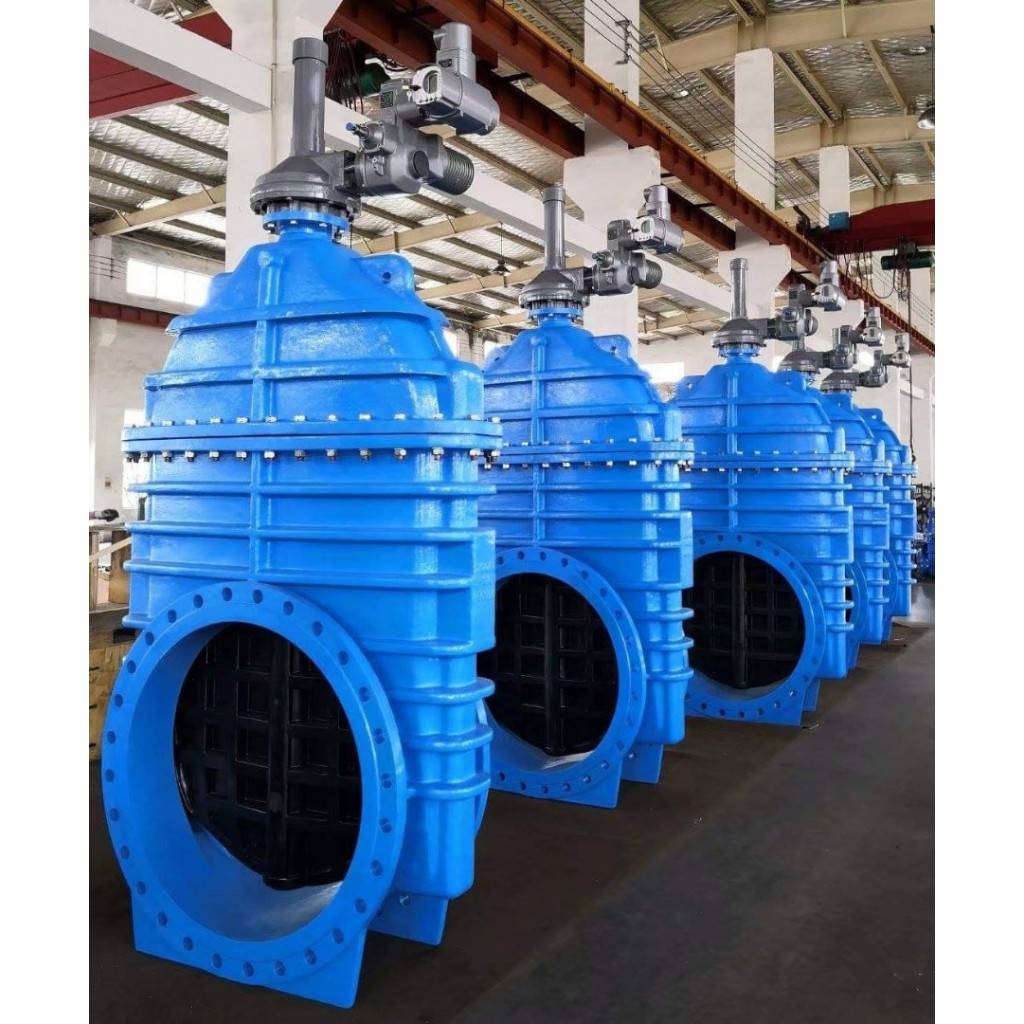 วาล์วประตูน้ำเหล็กหล่อ Gate valve